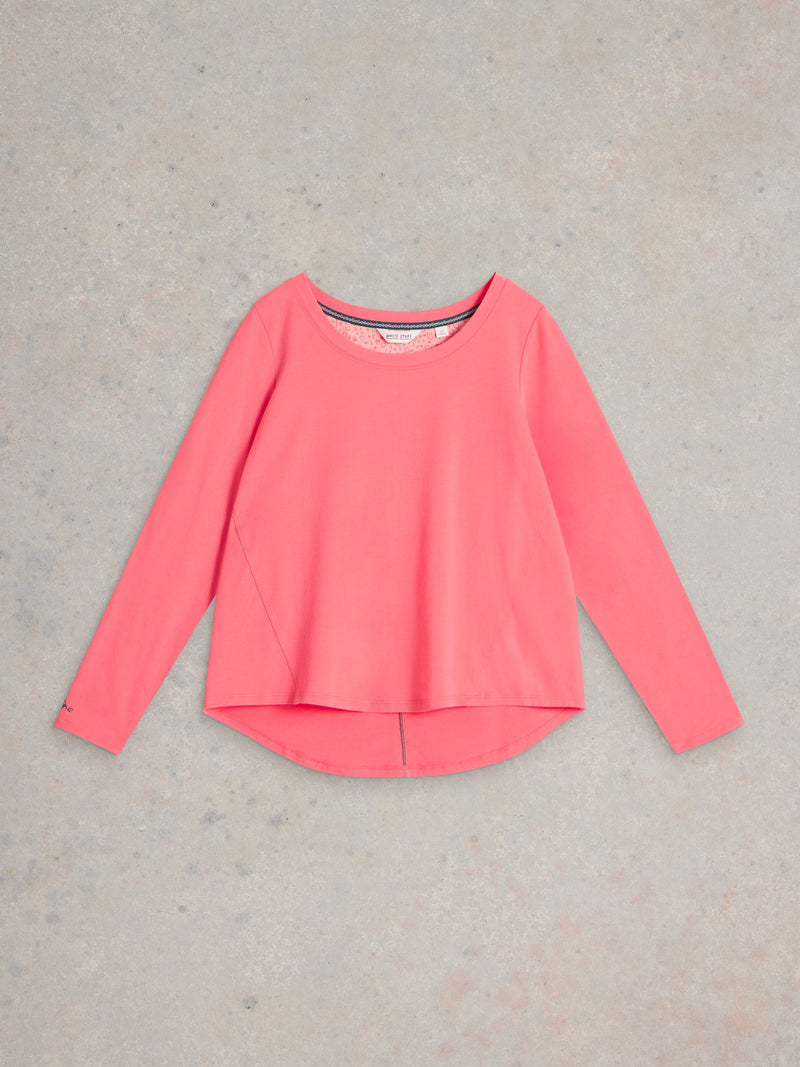 An image of the White Stuff Eva Jersey PJ Top