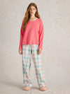 An image of the White Stuff Eva Jersey PJ Top