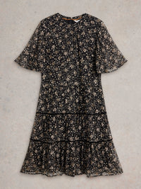 An image of the White Stuff Erin Metallic Dress