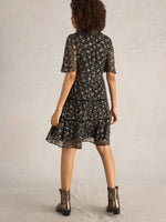 An image of the White Stuff Erin Metallic Dress