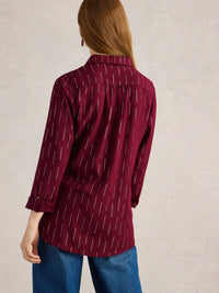 An image of the White Stuff Sophie Metallic Shirt