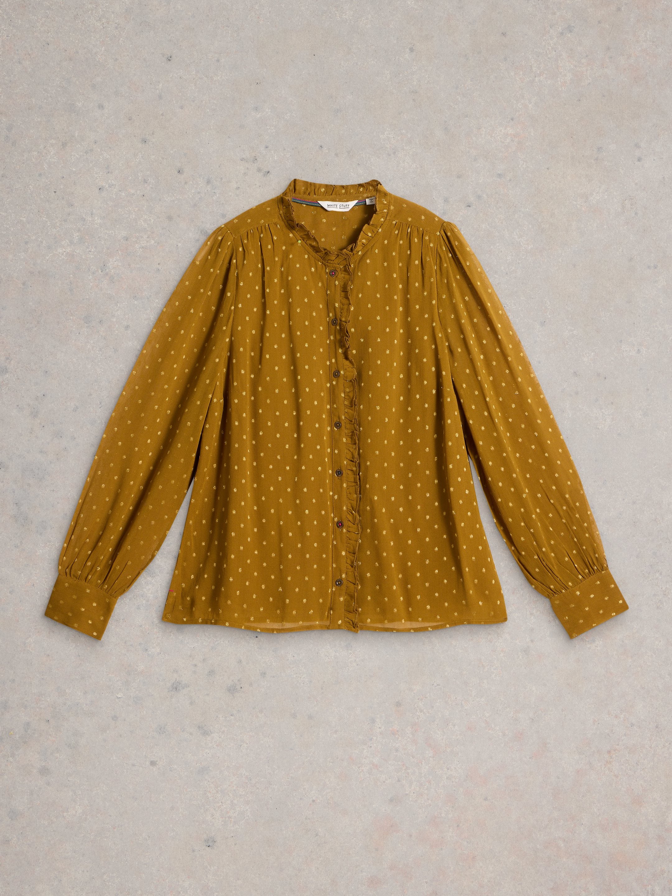 An image of the White Stuff Aster Metallic Shirt