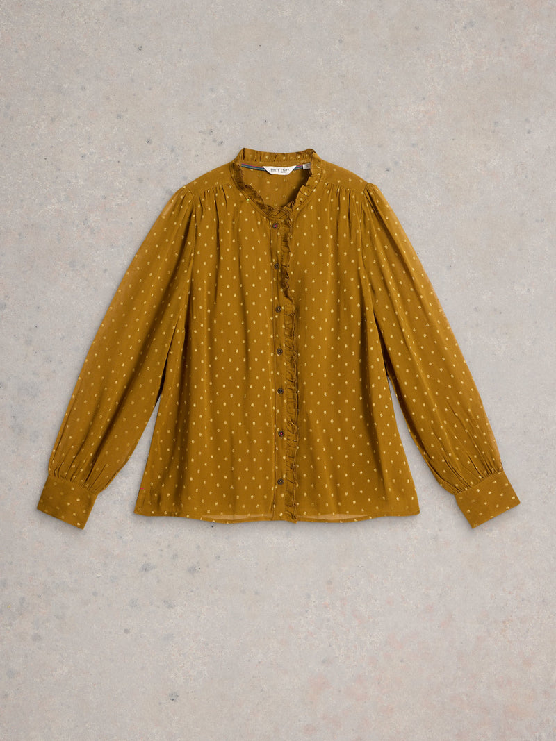 An image of the White Stuff Aster Metallic Shirt