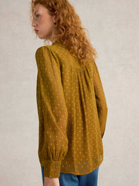 An image of the White Stuff Aster Metallic Shirt