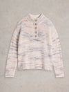 An image of the White Stuff Bella Button Jumper