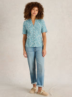 An image of the White Stuff Annie Short Sleeve Jersey Shirt