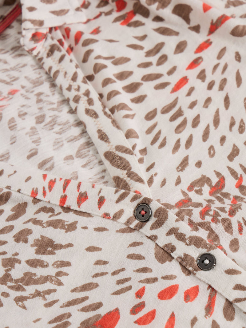 An image of the White Stuff Annie Short Sleeve Jersey Shirt