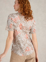 An image of the White Stuff Annie Short Sleeve Jersey Shirt