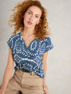 An image of the White Stuff Nelly Notch Neck Tee