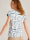 An image of the White Stuff Nelly Notch Neck Tee