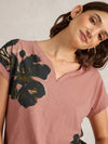 An image of the White Stuff Nelly Notch Neck Tee