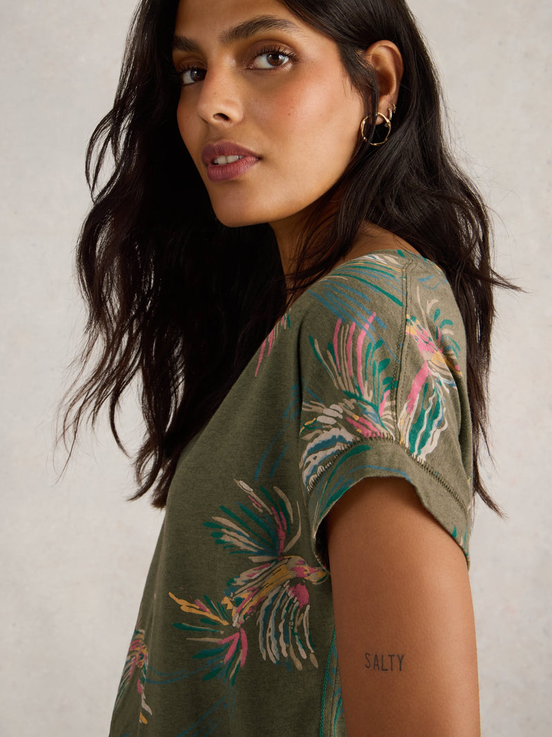An image of the White Stuff Nelly Notch Neck Tee