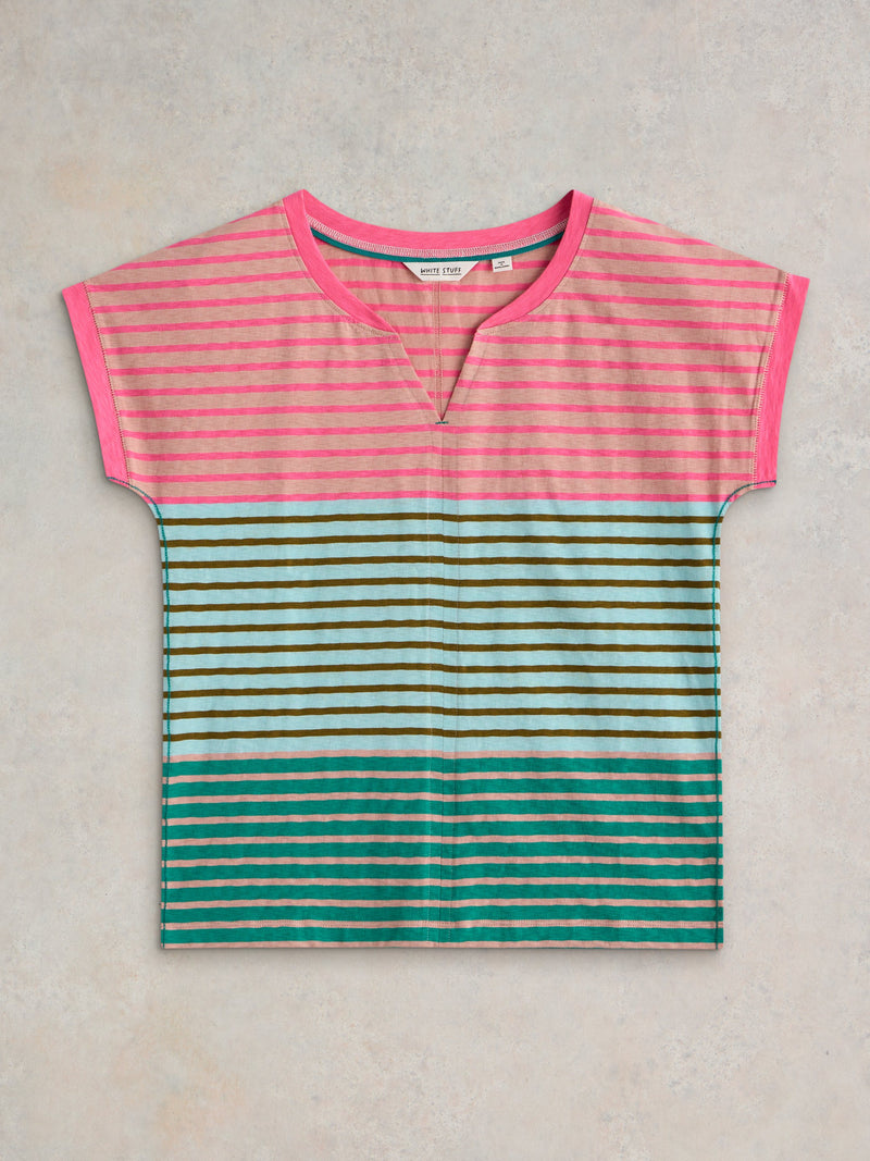 An image of the White Stuff Nelly Notch Neck Tee