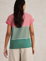 An image of the White Stuff Nelly Notch Neck Tee