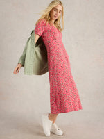 An image of the White Stuff Megan Jersey Dress