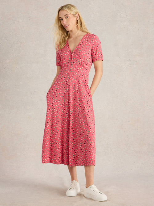 An image of the White Stuff Megan Jersey Dress