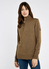 An image of the Dubarry Hession Zip Neck Sweater