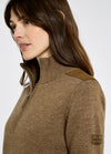An image of the Dubarry Hession Zip Neck Sweater
