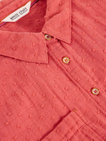 An image of the White Stuff Sophie Longline Cotton Shirt