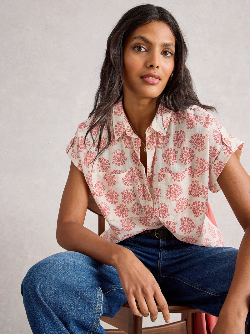 An image of the White Stuff Ellie Organic Cotton Shirt