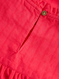 An image of the White Stuff Lexi Cotton Broderie Collared Top