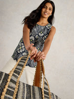 An image of the White Stuff Paradise Cotton Vest