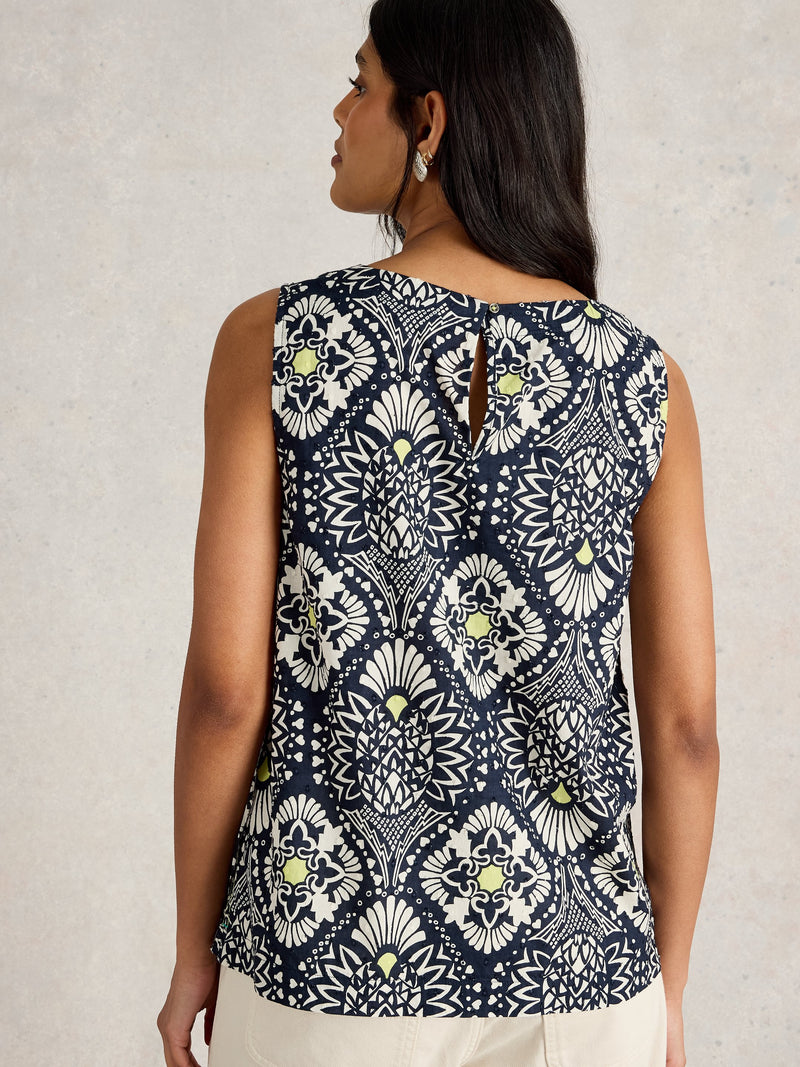 An image of the White Stuff Paradise Cotton Vest