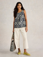 An image of the White Stuff Paradise Cotton Vest