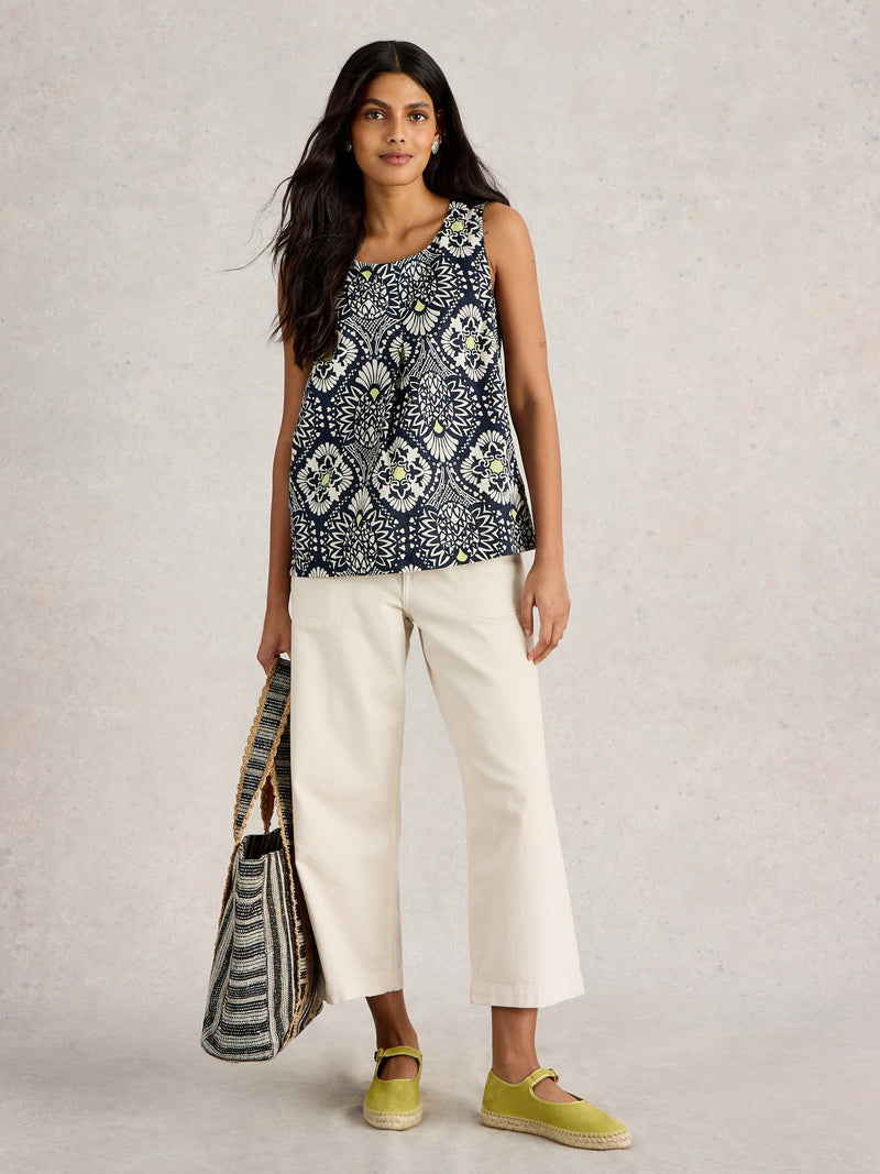 An image of the White Stuff Paradise Cotton Vest