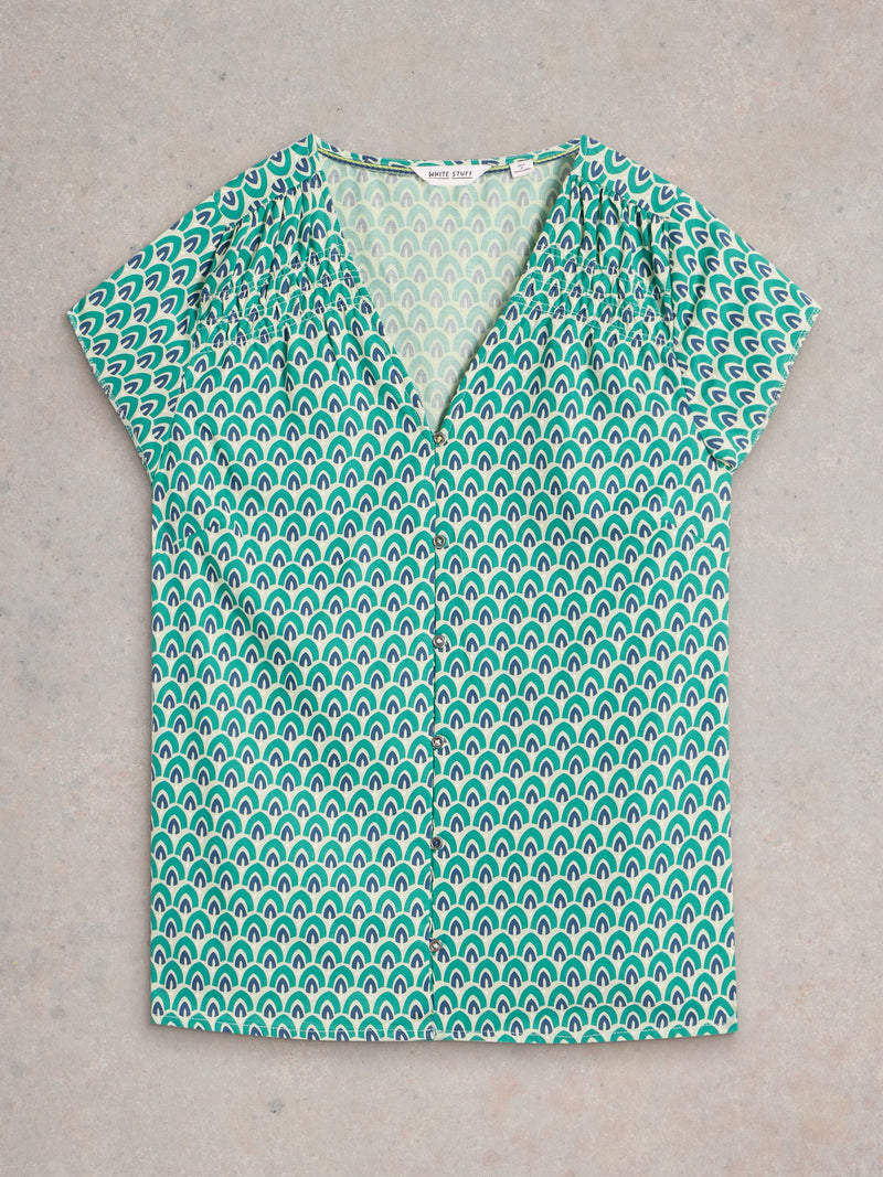 An image of the White Stuff Rae Organic Cotton Top
