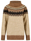 An image of the Dubarry Devlin Fair Isle Patterned Sweater