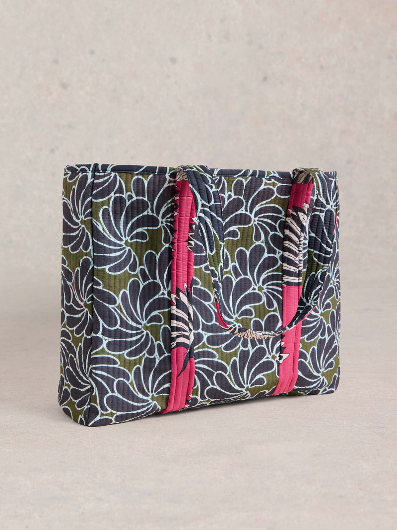 An image of the White Stuff Elaine Reversible Beach Bag