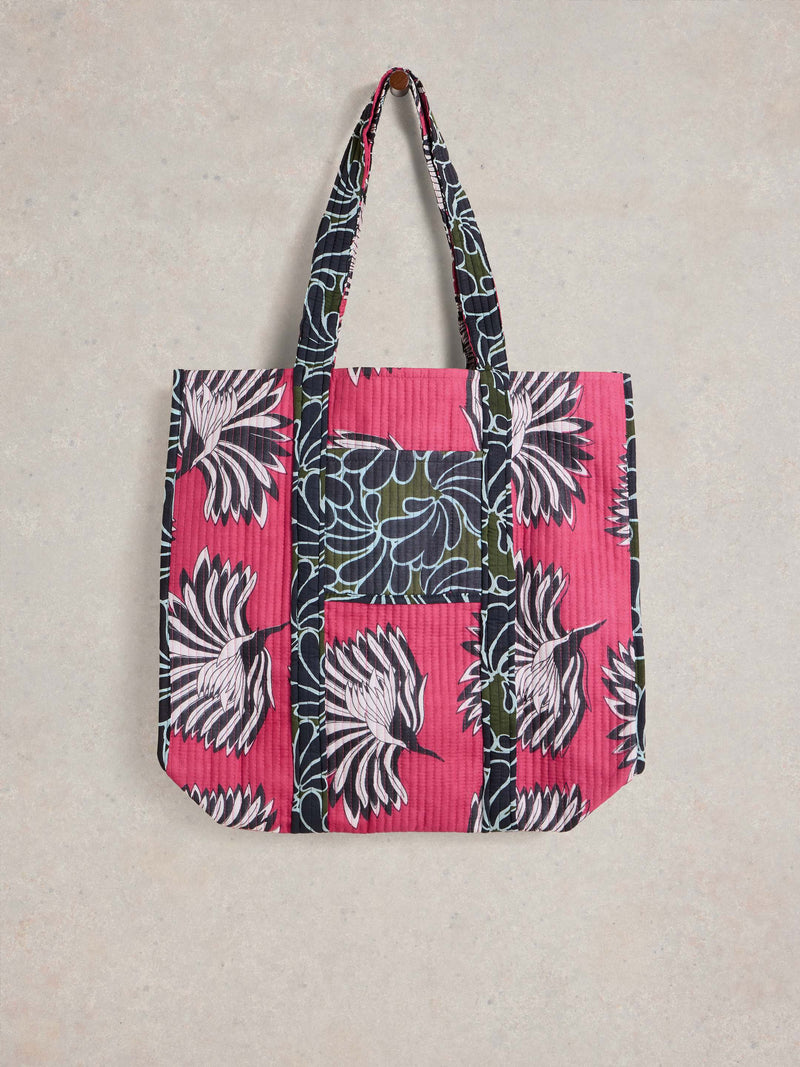 An image of the White Stuff Elaine Reversible Beach Bag