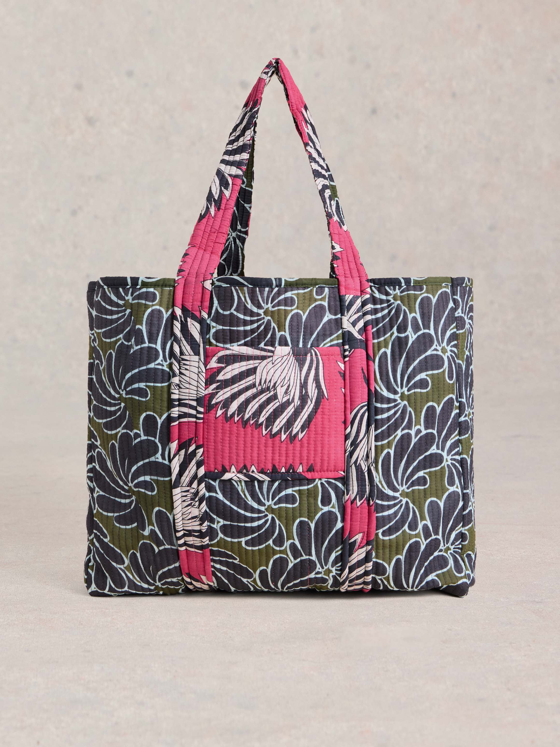 An image of the White Stuff Elaine Reversible Beach Bag