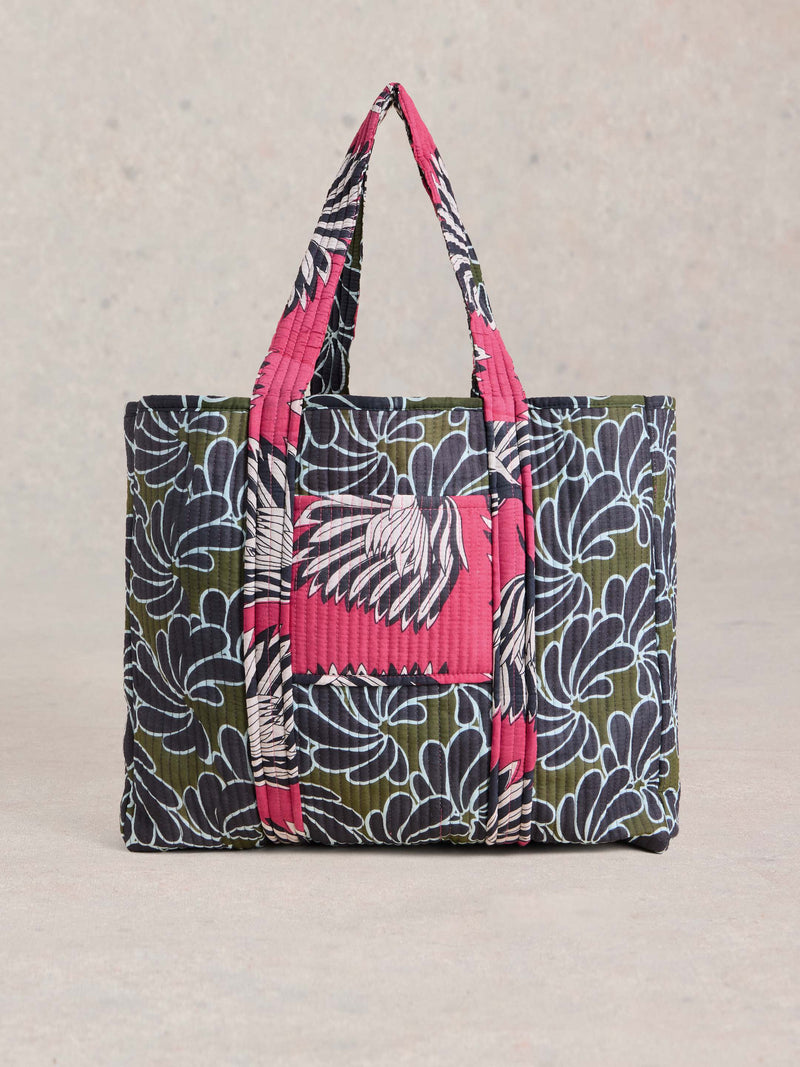 An image of the White Stuff Elaine Reversible Beach Bag
