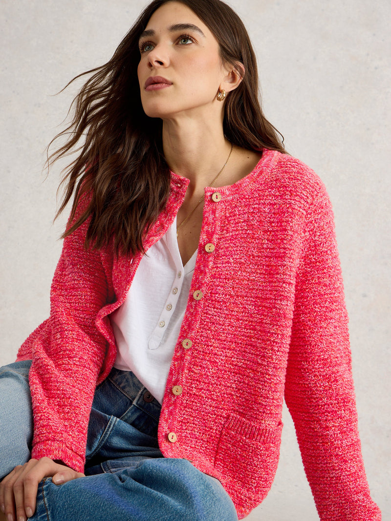 An image of the White Stuff Belle Stitchy Cardi