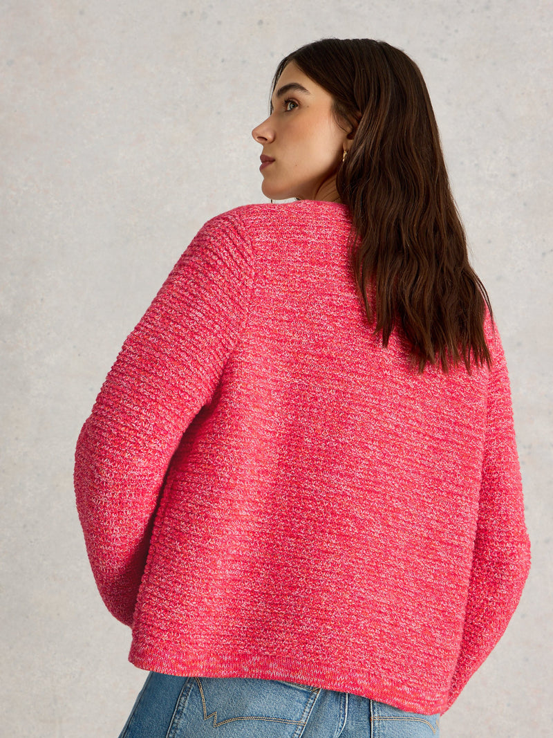 An image of the White Stuff Belle Stitchy Cardi