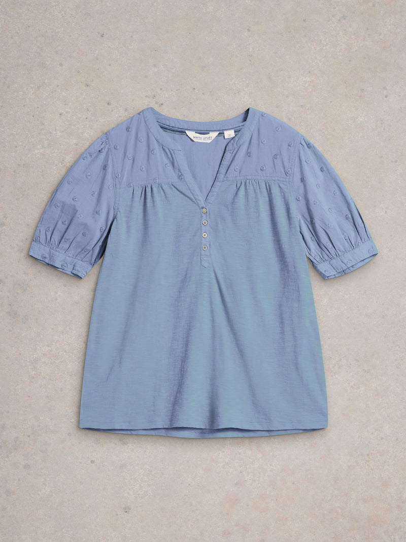 An image of the White Stuff Ellie Broderie Top