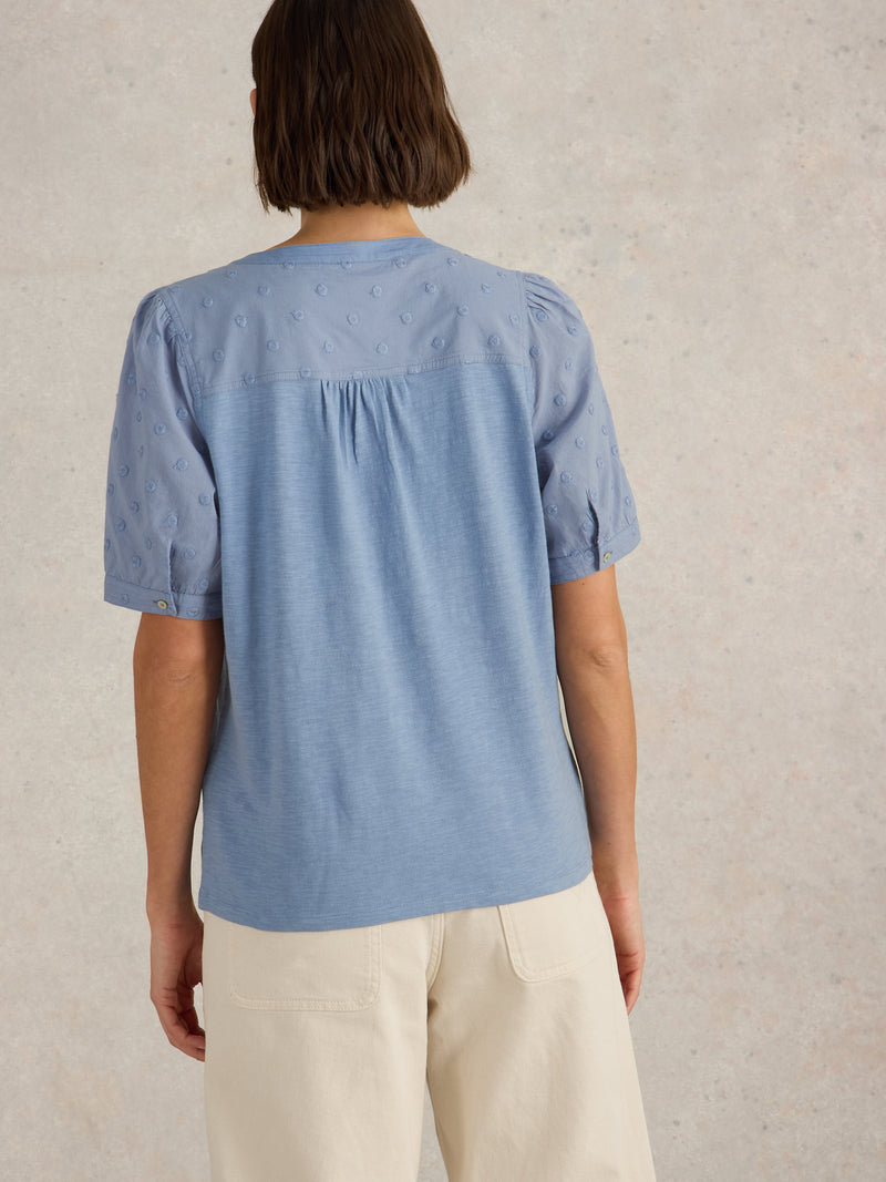 An image of the White Stuff Ellie Broderie Top