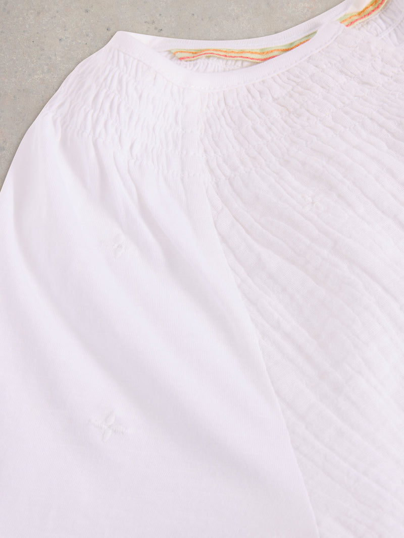 An image of the White Stuff Luella Notch Neck Top