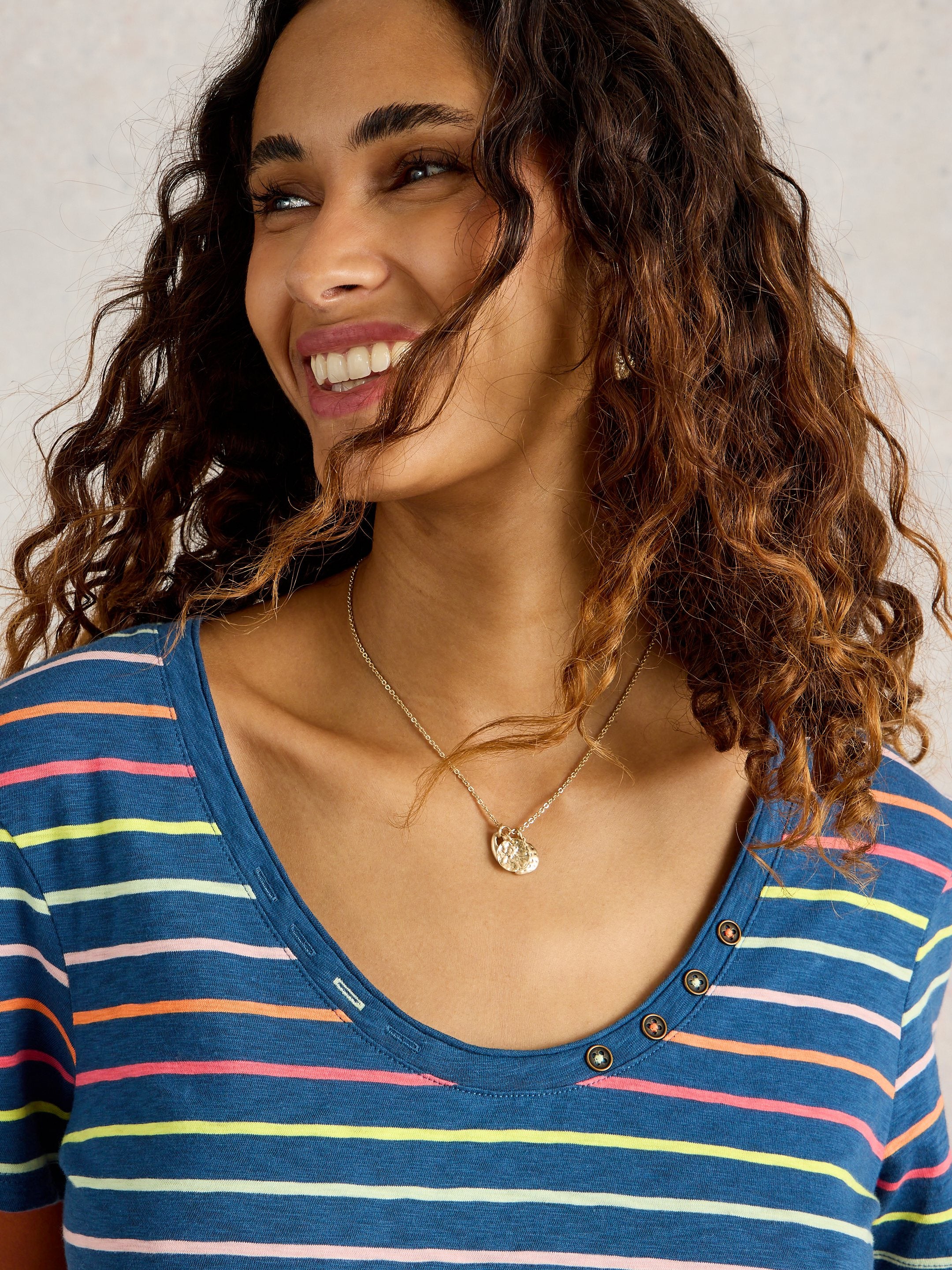 An image of the White Stuff Nadia Short Sleeve Tee