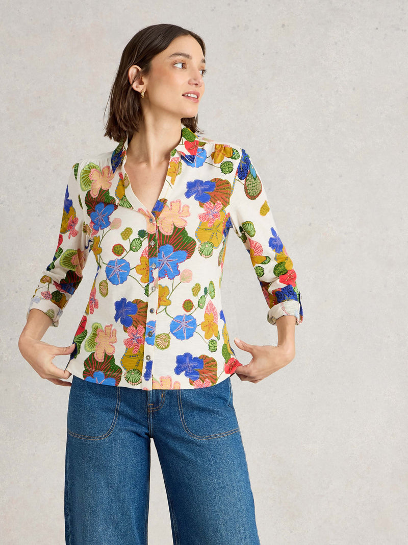 An image of the White Stuff Annie Jersey Shirt