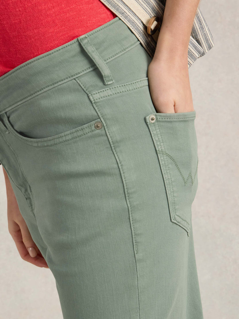 An image of the White Stuff Blake Straight Crop Jeans