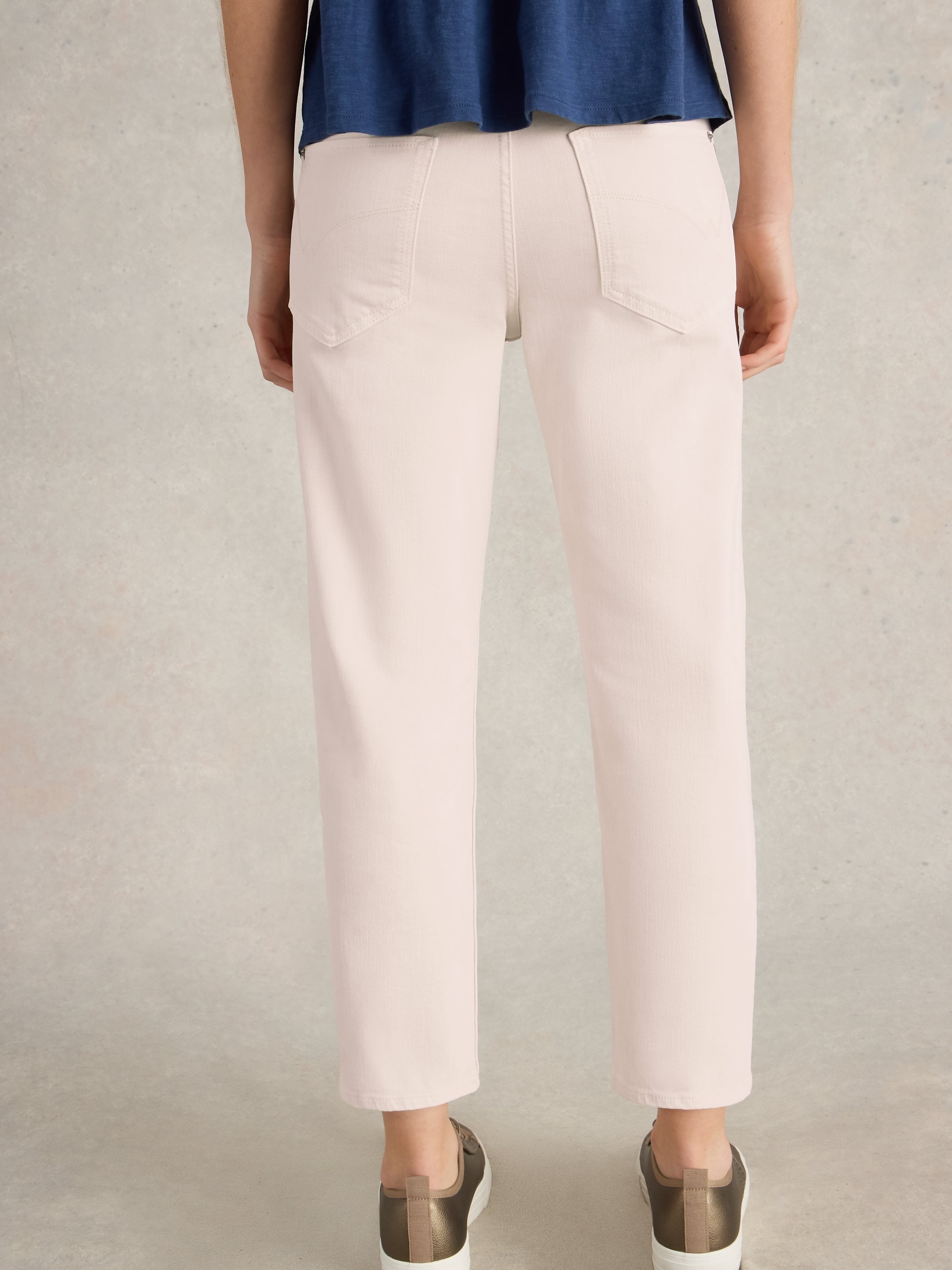An image of the White Stuff Blake Straight Crop Jeans
