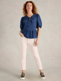 An image of the White Stuff Blake Straight Crop Jeans