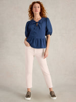 An image of the White Stuff Blake Straight Crop Jeans