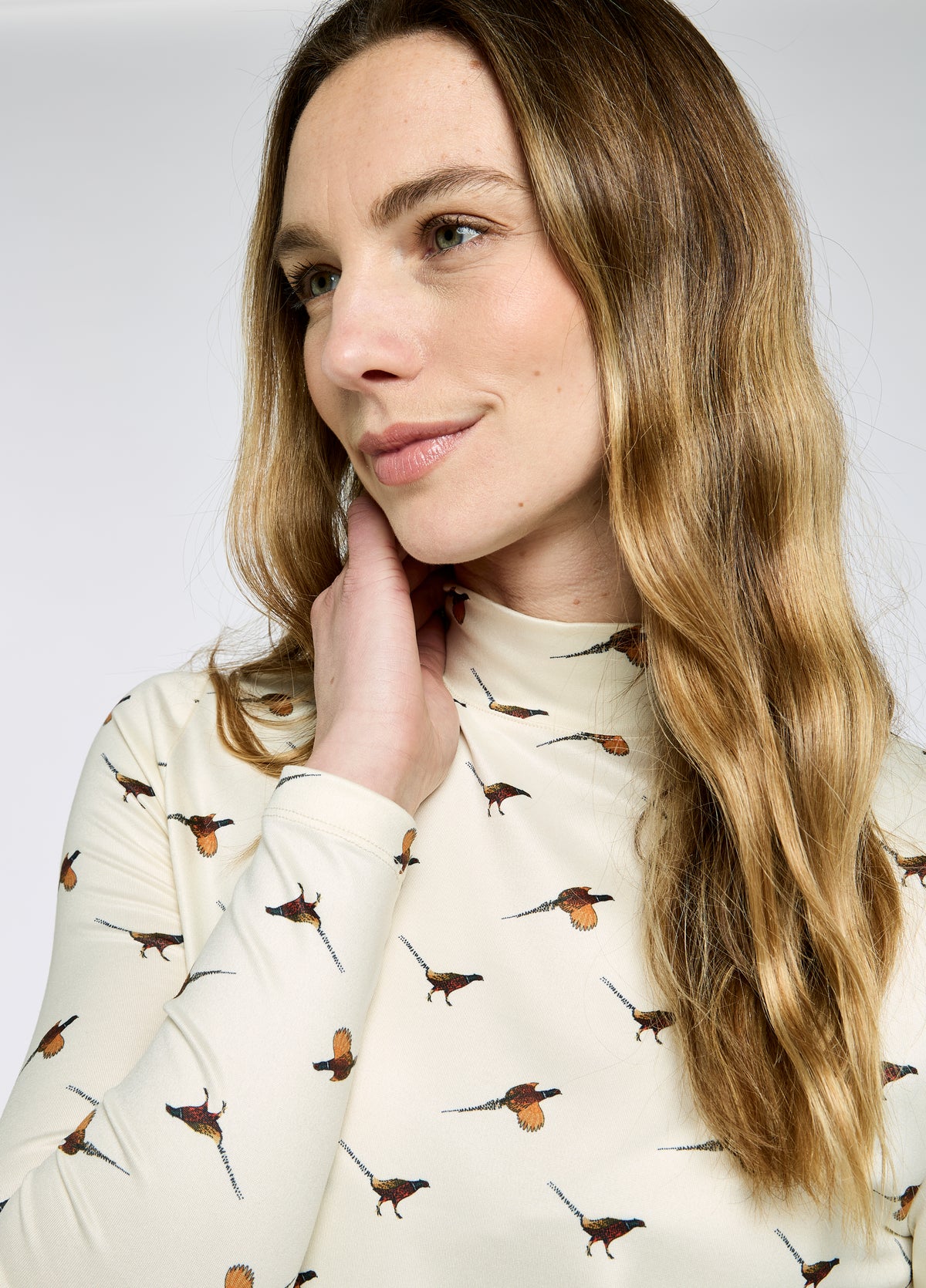 An image of the Dubarry Reynolds Mock Neck Top
