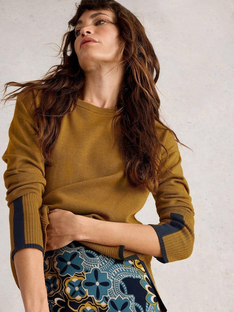 An image of the White Stuff Olive Jumper