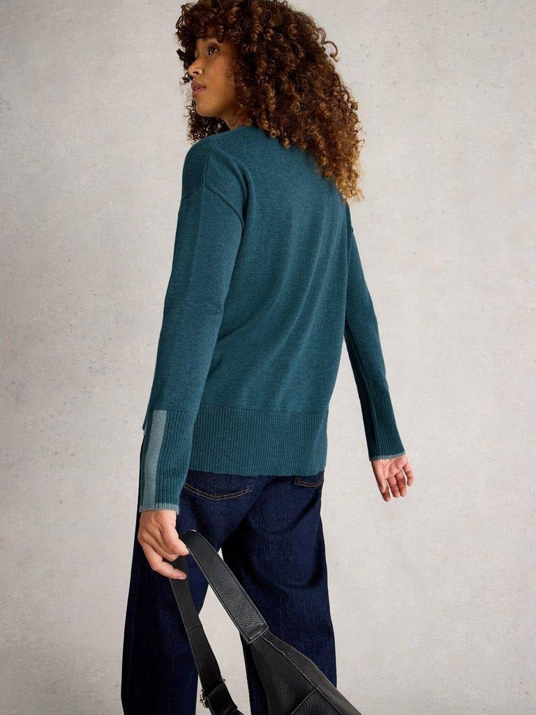 An image of the White Stuff Olive Jumper