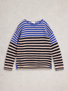 An image of the White Stuff Jana Stripe Jumper